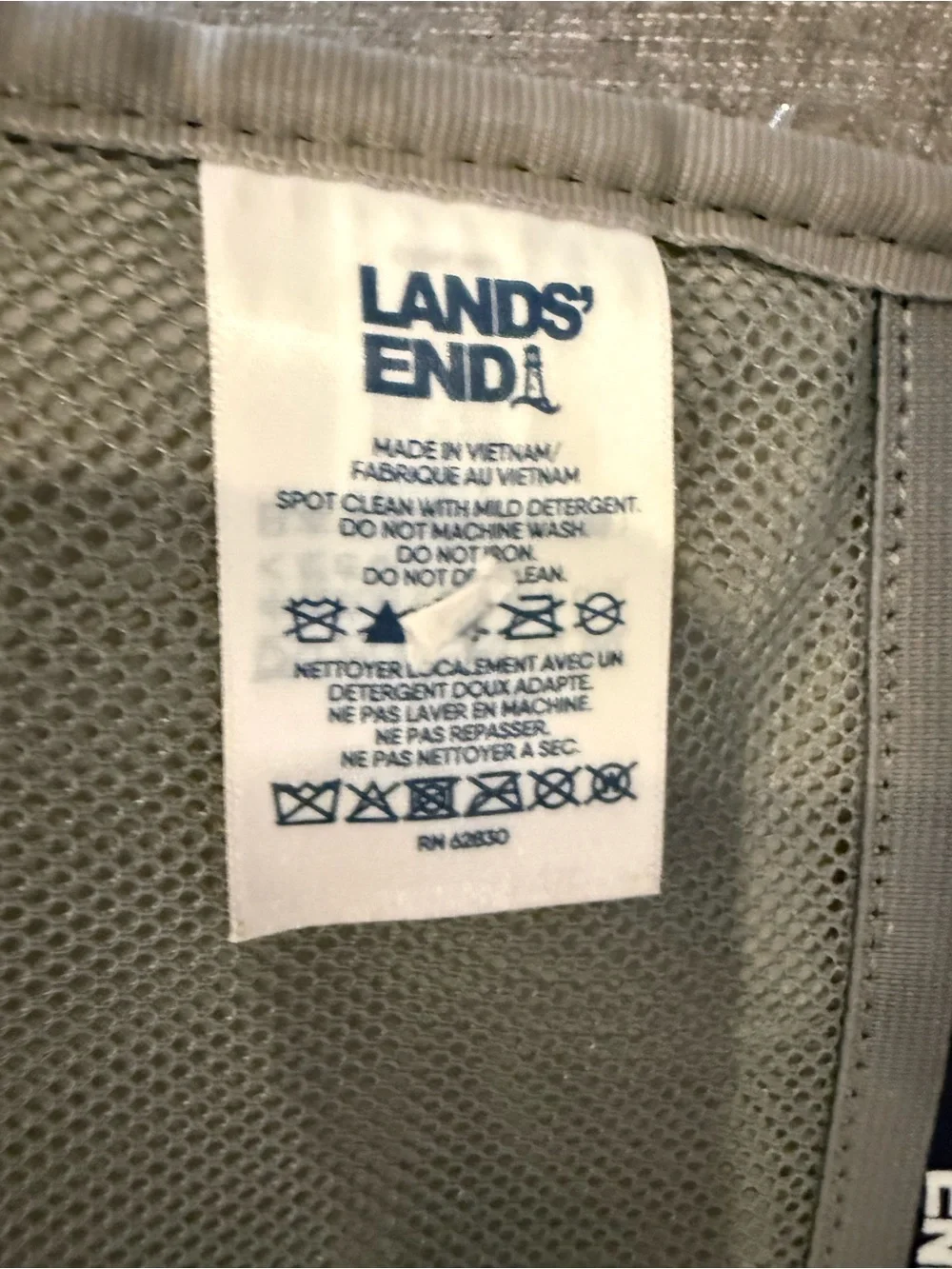 Lands' End Pastel Stripe Kids Backpack & Lunch Bag - Pink, Blue, Yellow, Green